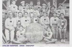 ORAN CHOUPOT RUE VIVIANI - ATELIER SEMPERE 1930 